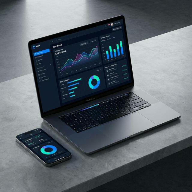 Модерно ERP табло за управление на склад и продажби BillBG